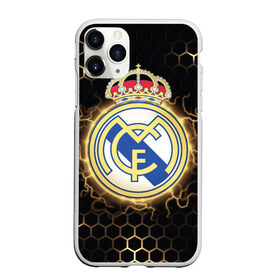 Чехол для iPhone 11 Pro Max матовый с принтом Реал Мадрид в Курске, Силикон |  | real madrid | real madrid club de futbol | реал | реал мадрид | спорт | футбол | футбольный клуб