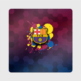 Магнит виниловый Квадрат с принтом Barcelona в Курске, полимерный материал с магнитным слоем | размер 9*9 см, закругленные углы | barcelona | barselona | futbol club | барса | барселона | лионель месси | люблю футбол | месси | сине гранатовые | фанат | фк барселона | форма | форма игроков | футбол | футбольный клуб | эмблема | эмблема клуба