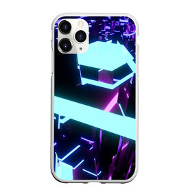 Чехол для iPhone 11 Pro матовый с принтом Blue Neons в Курске, Силикон |  | blue | cyberpunk2077 | girl | neon | неон | неоновая