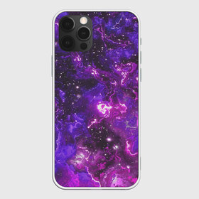 Чехол для iPhone 12 Pro Max с принтом Галактика в Курске, Силикон |  | colors | cosmic | stars | yellow | брызги | звезды | краски | планета | разводы красок