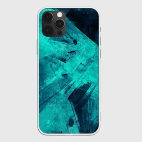 Чехол для iPhone 12 Pro Max с принтом Кристаллы в Курске, Силикон |  | Тематика изображения на принте: colors | yellow | брызги | краски | кристаллы | планета | разводы красок | синие