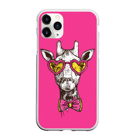 Чехол для iPhone 11 Pro Max матовый с принтом жираф в очках в Курске, Силикон |  | Тематика изображения на принте: графика | животное | жираф | очки | ретро | рисунок жирафа | розовый | сердечки | солнечные очки | хипстер