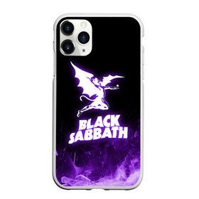 Чехол для iPhone 11 Pro матовый с принтом Black Sabbath NEON в Курске, Силикон |  | Тематика изображения на принте: black sabbath | hard rock | heavy metal | purple | блэк сабат | группы | метал | музыка | оззи осборн | рок | фиолетовый | хард рок | хэви метал