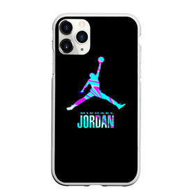Чехол для iPhone 11 Pro матовый с принтом Jordan в Курске, Силикон |  | jordan | michael | nba | баскетбол | джорданмайкл | игра | легенда | майкл джордан | мяч | неон | футбол