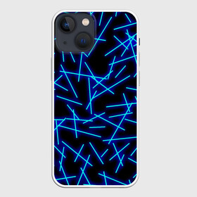 Чехол для iPhone 13 mini с принтом Неоновые линии в Курске,  |  | geometry | neon | pattern | stripes | блестки | геометрические | геометрия | градиент | лампочка | линии | неоновый | паттерн | пламя | полоски | полосы | свет | светящиеся | сияние | текстура | текстурные