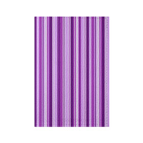 Обложка для паспорта матовая кожа с принтом Фиолетово-чёрные полосы в Курске, натуральная матовая кожа | размер 19,3 х 13,7 см; прозрачные пластиковые крепления | вертикальные полосы | вертикальный рисунок | линии | полосы | розовый | светлый | темный | фиолетовый | черный