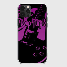 Чехол для iPhone 12 Pro с принтом Deep Purple в Курске, силикон | область печати: задняя сторона чехла, без боковых панелей | deep purple | whoosh | дэвид ковердейл | иэн гиллан | метал | ричи блэкмор | роджер гловер | рок | свист | хард | хэви