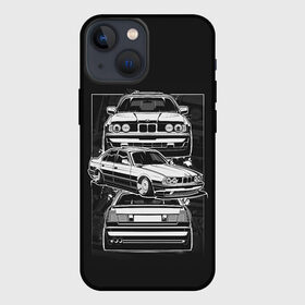 Чехол для iPhone 13 mini с принтом BMW в Курске,  |  | Тематика изображения на принте: auto | bmw | car | e | e34 | germany | m | m5 | series | x | авто | автомобиль | бмв | бнв | германия | машина