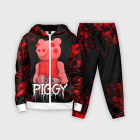 Детский костюм 3D с принтом ROBLOX PIGGY   СВИНКА ПИГГИ в Курске,  |  | pig | piggy | roblox | игра | компьютерная игра | логотип | онлайн | онлайн игра | пигги | поросенок | роблакс | роблокс | свинка | свинья