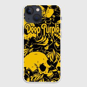 Чехол для iPhone 13 mini с принтом Deep Purple в Курске,  |  | deep purple | whoosh | дэвид ковердейл | иэн гиллан | метал | ричи блэкмор | роджер гловер | рок | свист | хард | хэви