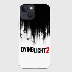 Чехол для iPhone 13 mini с принтом Dying Light 2 в Курске,  |  | 2 | 2021 | dying light | light | logo | techland | игра | красный | кровь | лого | логотип