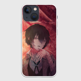 Чехол для iPhone 13 mini с принтом Dazai Osamu в Курске,  |  | bungou stray dogs | dazai | dazai osamu | osamu | бродячие псы | великий | дазай | осаму