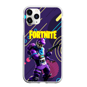 Чехол для iPhone 11 Pro Max матовый с принтом FORTNITE в Курске, Силикон |  | Тематика изображения на принте: 2019 | battle royale | chapter 2 | epic games | fortnite | game | season x | zombie | зомби | фортнайт