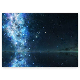 Поздравительная открытка с принтом Космос (S) в Курске, 100% бумага | плотность бумаги 280 г/м2, матовая, на обратной стороне линовка и место для марки
 | galaxy | nasa | nebula | space | star | абстракция | вселенная | галактика | звезда | звезды | космический | наса | планеты