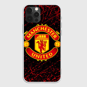 Чехол для iPhone 12 Pro с принтом MANCHESTER UNITED. в Курске, силикон | область печати: задняя сторона чехла, без боковых панелей | fc | football | football club | manchester united | sport | английский профессиональный футбольный клуб | манчестер юнайтед | спорт | уефа | униформа | фирменные цвета | фк | футбол | футбольный клуб