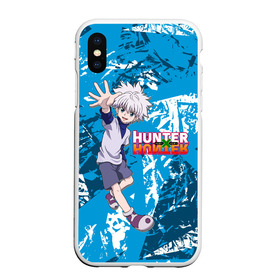 Чехол для iPhone XS Max матовый с принтом Киллуа Hunter x Hunter в Курске, Силикон | Область печати: задняя сторона чехла, без боковых панелей | anime | hunter | hunter x hunter | killua | zoldyck | аниме | зодиак | охотник | охотники