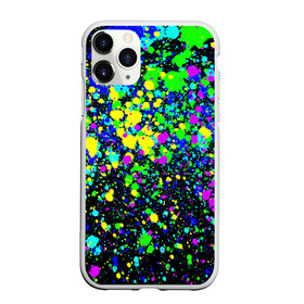 Чехол для iPhone 11 Pro матовый с принтом Неоновые краски лета в Курске, Силикон |  | neon | pattern | summer | акварель | арт | брызги | граффити | грязный | грязь | искусство | капли | кислотные | краска | лето | мазки | паттерн | пятна | пятнистый | радуга | радужный | разноцветный | текстура