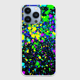 Чехол для iPhone 13 Pro с принтом Неоновые краски лета в Курске,  |  | neon | pattern | summer | акварель | арт | брызги | граффити | грязный | грязь | искусство | капли | кислотные | краска | лето | мазки | паттерн | пятна | пятнистый | радуга | радужный | разноцветный | текстура