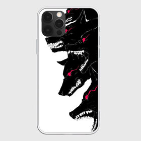 Чехол для iPhone 12 Pro Max с принтом Волки в Курске, Силикон |  | animals | art | beast | fangs | predator | wolves | арт | волки | животные | зверь | клыки | хищник