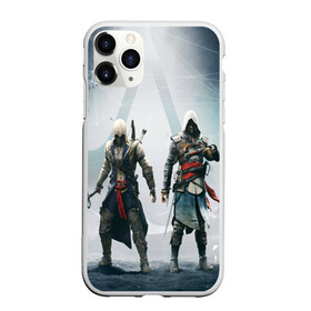 Чехол для iPhone 11 Pro Max матовый с принтом ASSASSIN`S CREED в Курске, Силикон |  | Тематика изображения на принте: black flag | brotherhood | chronicles | creed | game | origins | revelations | rogue | syndicate | unity | valhalla | альтаир | ассасин | игры | кинжал | пираты