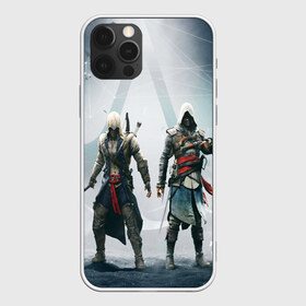 Чехол для iPhone 12 Pro Max с принтом ASSASSIN`S CREED в Курске, Силикон |  | Тематика изображения на принте: black flag | brotherhood | chronicles | creed | game | origins | revelations | rogue | syndicate | unity | valhalla | альтаир | ассасин | игры | кинжал | пираты