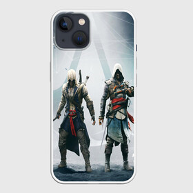 Чехол для iPhone 13 с принтом ASSASSIN S CREED в Курске,  |  | black flag | brotherhood | chronicles | creed | game | origins | revelations | rogue | syndicate | unity | valhalla | альтаир | ассасин | игры | кинжал | пираты