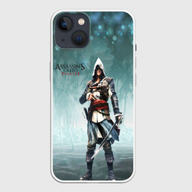 Чехол для iPhone 13 с принтом ASSASSIN S CREED: BLACK FLAG в Курске,  |  | black flag | brotherhood | chronicles | creed | game | origins | revelations | rogue | syndicate | unity | valhalla | альтаир | ассасин | игры | кинжал | пираты