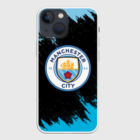 Чехол для iPhone 13 mini с принтом MANCHESTER CITY. в Курске,  |  | fc | football | football club | manchester city fc | sport | английский футбольный клуб | манчестер | манчестер сити | спорт | спортивный клуб | уефа | униформа | фирменные цвета | фк | футбол | футбольный клуб