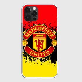 Чехол для iPhone 12 Pro с принтом MANCHESTER UNITED. в Курске, силикон | область печати: задняя сторона чехла, без боковых панелей | fc | football | football club | manchester united | sport | английский профессиональный футбольный клуб | манчестер юнайтед | спорт | уефа | униформа | фирменные цвета | фк | футбол | футбольный клуб