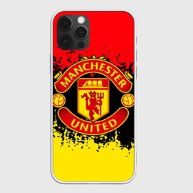 Чехол для iPhone 12 Pro Max с принтом MANCHESTER UNITED в Курске, Силикон |  | fc | football | football club | manchester united | sport | английский профессиональный футбольный клуб | манчестер юнайтед | спорт | уефа | униформа | фирменные цвета | фк | футбол | футбольный клуб