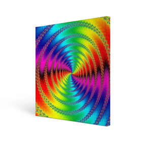 Холст квадратный с принтом Цветной гипноз в Курске, 100% ПВХ |  | Тематика изображения на принте: насыщенные цвета | радуга | спираль | цвет | цвета | яркие цвета | ярко
