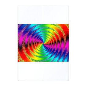Магнитный плакат 2Х3 с принтом Цветной гипноз в Курске, Полимерный материал с магнитным слоем | 6 деталей размером 9*9 см | Тематика изображения на принте: насыщенные цвета | радуга | спираль | цвет | цвета | яркие цвета | ярко