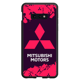 Чехол для Samsung S10E с принтом MITSUBISHI МИТСУБИСИ в Курске, Силикон | Область печати: задняя сторона чехла, без боковых панелей | Тематика изображения на принте: auto | lancer | logo | mitsubishi | mitsubisi | moto | motors | outlander | pajero | sport | авто | аутлендер | лансер | лого | логотип | марка | митсубиси | митсубиши | мото | моторс | паджеро | серия | символ | символы | спорт | ьшеыгишырш