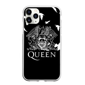 Чехол для iPhone 11 Pro матовый с принтом Queen в Курске, Силикон |  | bohemian | brian | freddie | john | mercury | must go on | queen | rhapsody | roger | taylor | the miracle | the show | богемская | рапсодия | роджер тейлор | фредди меркьюри