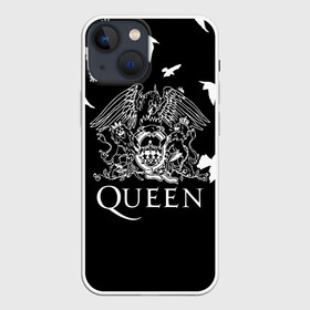 Чехол для iPhone 13 mini с принтом Queen в Курске,  |  | bohemian | brian | freddie | john | mercury | must go on | queen | rhapsody | roger | taylor | the miracle | the show | богемская | рапсодия | роджер тейлор | фредди меркьюри