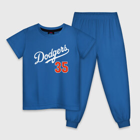 Детская пижама хлопок с принтом Los Angeles Dodgers в Курске, 100% хлопок |  брюки и футболка прямого кроя, без карманов, на брюках мягкая резинка на поясе и по низу штанин
 | Тематика изображения на принте: baseball | los angeles | sport.лос анджелес | team | usa | бейсбол | спорт | сша