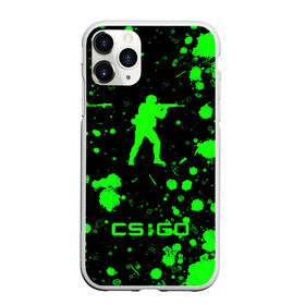 Чехол для iPhone 11 Pro матовый с принтом CS:GO logo в Курске, Силикон |  | 