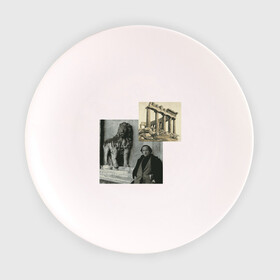 Тарелка 3D с принтом Иосиф Бродский Венеция в Курске, фарфор | диаметр - 210 мм
диаметр для нанесения принта - 120 мм | венеция | иосиф бродский