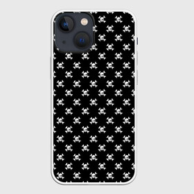 Чехол для iPhone 13 mini с принтом Черепа в Курске,  |  | минимализм | пиратский флаг | рисунок | черепа