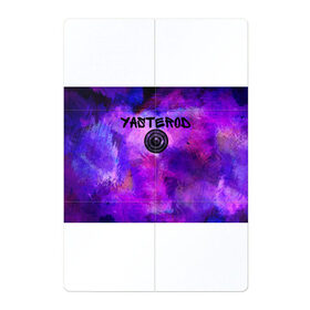 Магнитный плакат 2Х3 с принтом YASTEROD full paint в Курске, Полимерный материал с магнитным слоем | 6 деталей размером 9*9 см | Тематика изображения на принте: eye | paint | purple | rinnegan | yasterod | глаз | краска | риннеган | фиолетовый