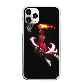 Чехол для iPhone 11 Pro матовый с принтом MICHAEL JORDAN в Курске, Силикон |  | jordan | michael | michael jordan | nba | баскетбол | баскетболист | джордан | защитник | майкл | майкл джордан | нба