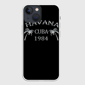 Чехол для iPhone 13 mini с принтом Havana в Курске,  |  | 1981 | 1984 | cuba | havana | гавана | закат | куба | пальма | потерялся | прикол | путишествие | путишествия | серебро | че гевара | чегевара | эрнесто