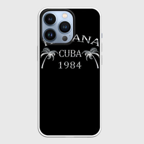 Чехол для iPhone 13 Pro с принтом Havana в Курске,  |  | 1981 | 1984 | cuba | havana | гавана | закат | куба | пальма | потерялся | прикол | путишествие | путишествия | серебро | че гевара | чегевара | эрнесто