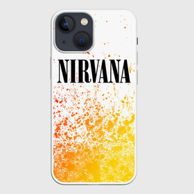 Чехол для iPhone 13 mini с принтом NIRVANA   НИРВАНА в Курске,  |  | band | cobain | face | kurt | logo | music | nirvana | rock | rocknroll | группа | кобейн | курт | лого | логотип | музыка | музыкальная | нирвана | рожица | рок | рокнролл | символ
