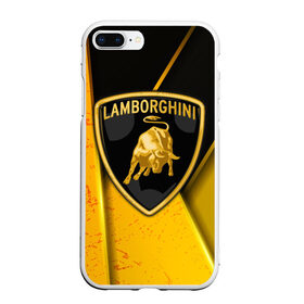 Чехол для iPhone 7Plus/8 Plus матовый с принтом Lamborghini в Курске, Силикон | Область печати: задняя сторона чехла, без боковых панелей | aventador | centenario | countach | lamborghini huracan | performante | sian | urus | veneno | ламба | ламборгини | ламборджини | челлендж