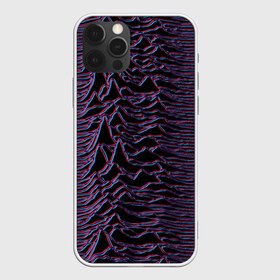 Чехол для iPhone 12 Pro Max с принтом Joy Division Glitch в Курске, Силикон |  | Тематика изображения на принте: glitch | ian curtis | joy division | rock | unknown pleasures | глюк | иэн кёртис | рок