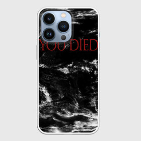 Чехол для iPhone 13 Pro с принтом YOU DIED в Курске,  |  | dark souls | dark souls iii | дарк солс | дарк соулс | темные души | черные души