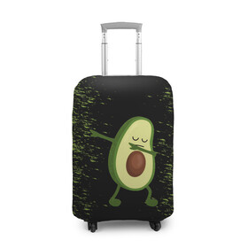 Чехол для чемодана 3D с принтом Авокадо в Курске, 86% полиэфир, 14% спандекс | двустороннее нанесение принта, прорези для ручек и колес | Тематика изображения на принте: авокадо | веган | еда блогеров | мемы | минимализм | прикольные картинки | прикольные надписи | растение | смешное авокадо | фрукт