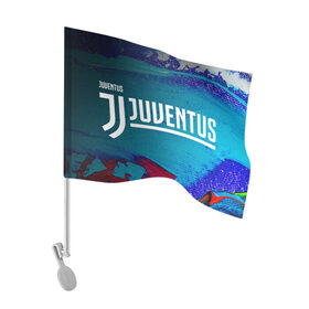 Флаг для автомобиля с принтом JUVENTUS / ЮВЕНТУС в Курске, 100% полиэстер | Размер: 30*21 см | ball | club | dtynec | foot | football | italy | juventus | logo | ronaldo | sport | team | дибала | италия | клуб | лого | логотип | логотипы | огмутегы | роналдо | сборная | символ | символы | спорт | форма | футбол | футболист | футболисту | 