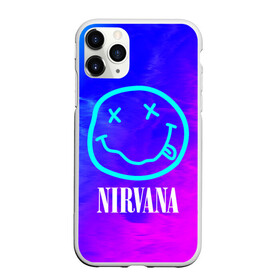 Чехол для iPhone 11 Pro Max матовый с принтом NIRVANA НИРВАНА в Курске, Силикон |  | band | cobain | face | kurt | logo | music | nirvana | rock | rocknroll | группа | кобейн | курт | лого | логотип | музыка | музыкальная | нирвана | рожица | рок | рокнролл | символ